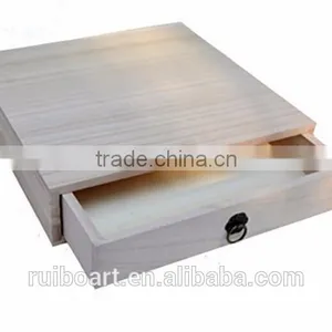 Factory Supply High Quality Wooden Box for Packages Gift thumbnail-3