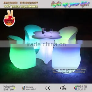 New Event Idear Outdoor Coloring Plastic Table Chair for Modern Events (TP117) thumbnail-5