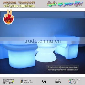 Large Single Couch Sofa With Led Lights for Lounge thumbnail-2