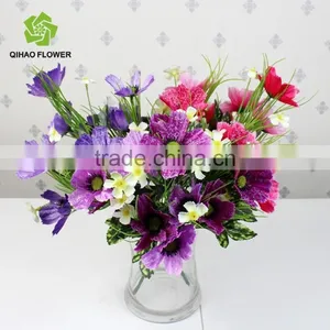 Silk Flowers Bouquet Decorative Landscaping Fabric Flowers thumbnail-1