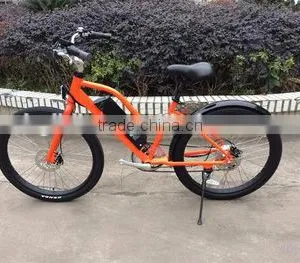 26 Inch Fashionable CE Electric Beach Cruiser Bike for Women thumbnail-1