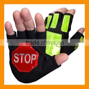Glow In The Dark Road Safety Gloves thumbnail-1