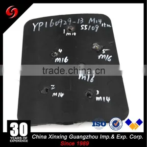 High Quality Bullet Proof Vest Ceramic Plates Light Weight Comfortable Armor Plate Sale thumbnail-1