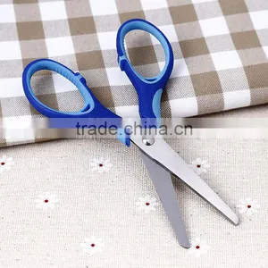 Factory Price Good Quality Rubber Coating PP Handle Students Scissors thumbnail-3