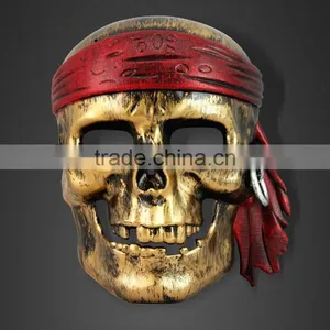 PVC Full Face Pirate Skeleton Mask thumbnail-2