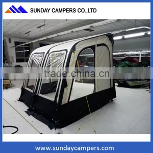 2 Front Door Caravan Porch Awning Inflatable Air Camping Tube Tent thumbnail-1