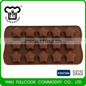 Factory Offer Star Shape Cute Silicone Mold Chocolate Cake Making Kit thumbnail-1