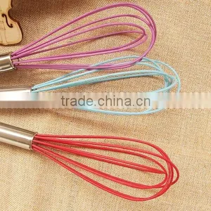 Blending Mixing Stainless Steel Egg Whisk , Better Beater Egg Whisk thumbnail-3