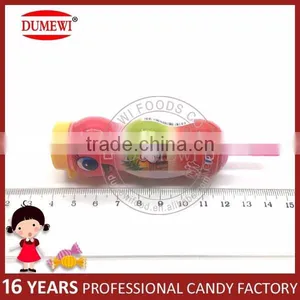 Fruit Flavor Hard Candy Gourd Shape Lollipop Toy Candy thumbnail-4