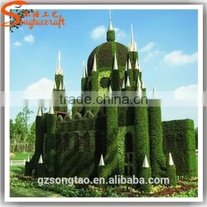 Artificial Grass Building Statues Plastic Artifical Grass Statue thumbnail-1