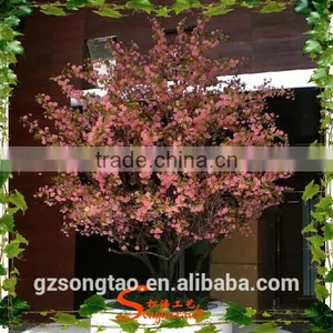 Artificial Cherry Blossom Tree, Ornamental Artificial Cherry, Decorative Artificial Sakura Tree thumbnail-1