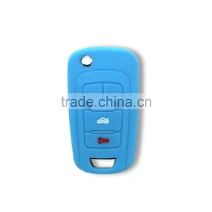 2017 Oem Smart High Quality Car Remote Shell Popular Rubber Silicone Car Key Cover for Buick Folding Key Fob Cover thumbnail-5