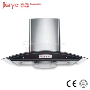 Jiaye Group 900mm Curved Range Hood , European Range Hood JY-HC9001 Push Putton With Display Range Hood thumbnail-1