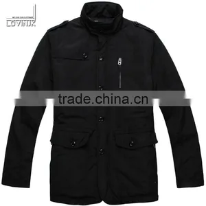 Heavy Fishtail Jacket Parka Yellow thumbnail-1