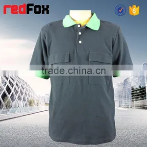 hi Vis Safety T-shirt Bike Reflect Safety Red T-shirts Polo Reflective Short Sleeve T-shirt thumbnail-1
