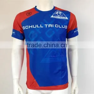Fashion Custom Economic Best Quality Sublimation t Shirts Running Design Wholesale Leisure Tech Tee thumbnail-3