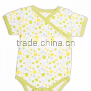 Organic Cotton Kimono Onesie thumbnail-1