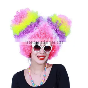 Colorful Party Wigs Wholesale Synthetic Hair Fashion Woman Wig Full Cap Wigs Synthetic Lace Front thumbnail-3