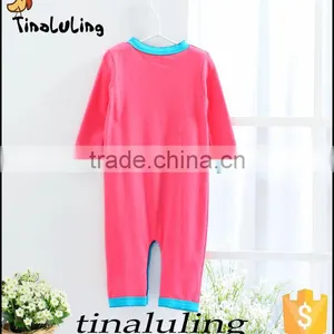 100 Cotton Infant Baby Girls Romper Wholesale Girls Cute Lovely Rabbit Bodysuits Baby Jumpsuits thumbnail-2