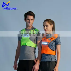 Hi Vis Reflective Vest Sports Safety LED Wear thumbnail-2