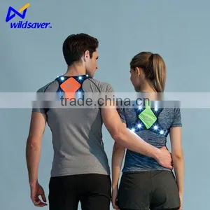 Fashion Running LED Flashing hi Vis Reflective Safety Vest for Sporters thumbnail-1