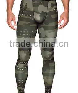New Style Wholesale Dry Fit Polyester Jersey Camo Print Men Gym Pants thumbnail-4