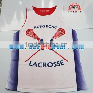 Custom Design Team Man Reversible Sublimation Lacrosse Uniform Jerseys thumbnail-2