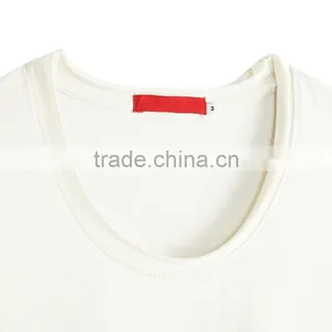 High Quality Premium Custom Print Logo 100% Combed Cotton t Shirt thumbnail-3