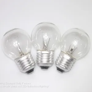 G45 Frosted Incandescent Bulbs Dimmable 1800K 40W thumbnail-1