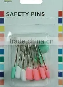 Useful Plastic Colorful Headed Safety Pins From Manufacturer for Baby thumbnail-1