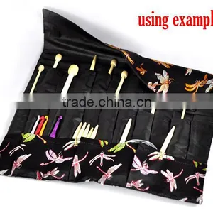 High Quality Dragonfly Pattern Knitting Needle Case thumbnail-2