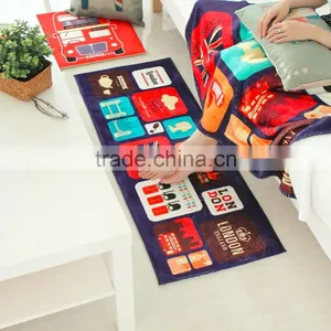 2016 Fashion Simple Home Tartan Carpet Multiple Colour Floor Carpets Rugs for Bedroom Bathroom Living Room Kitchen Entrance Mat thumbnail-3