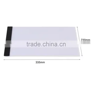 Quality Pratical 4mm Ultrathin A4 LED Light Pad Copy Pad Drawing Tablet LED Tracing Painting Board Without Radiation thumbnail-5