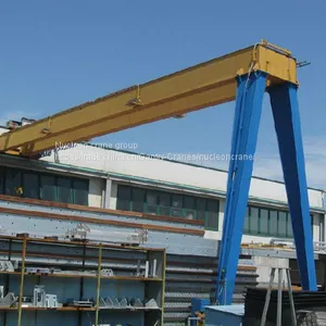 Hot Sell Semi Portal Gantry Crane With Electric Hoist thumbnail-4