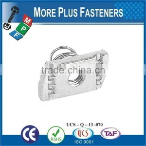 Made in Taiwan Short Unistrut Stainless Steel Spring Nut thumbnail-4