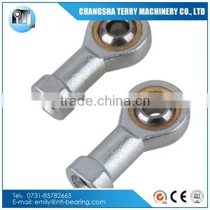 Female Metric 8mm Left Hand Self Lubrication Threaded Rod End Joint Bearing thumbnail-1