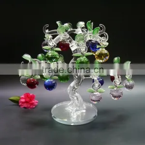 Unique Crystal Apple Model Tree for Wedding Gift and Home Decoration thumbnail-2