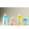 Large Organic Silicone Baby Bottle thumbnail-1
