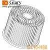 110mm*80mm 40W Cold Forging Aluminum 1070 Pin Fin Heatsinks thumbnail-1