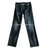 Black Denim Soft-Washed Leisure Fashion Loose Jeans for Man thumbnail-3