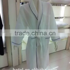 Hotel Waffle Checked Bathrobe thumbnail-1