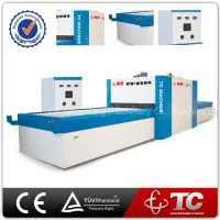 Hot Glue Two Working Position Curved Membrane Vacuum Laminating Machine thumbnail-1