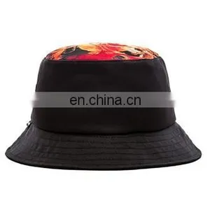 Wholesale Cheap Blank Bucket Hat Crown Printed Pattern Bucket Cap thumbnail-2