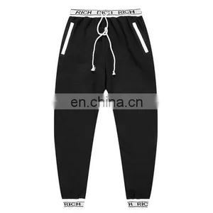 Custom Print Joggers Men Drop Crotch Trousers thumbnail-3