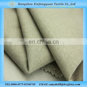 Woven Plain Garment Use Viscose Linen Fabric thumbnail-1