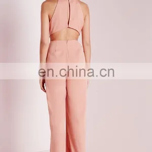 Ladies Wide Leg Jumpsuit Pattern , Jumpsuit Fashion New Design thumbnail-6
