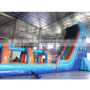 Long Inflatable Water Jumping Slide for Adult and Kids thumbnail-1