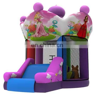 2017 New Design Circus Time Inflatable Bouncy Castle Slide Combo thumbnail-1
