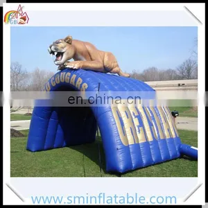 Commercial Inflatable Tunnel Tent, Camping Inflatable Football Tunnel, Mascot Tunnel Tent for Event/outdoor/advertising thumbnail-1