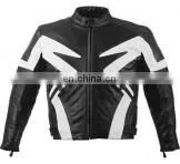 Mens Leather Biker Jacket HMB-0401B thumbnail-1
